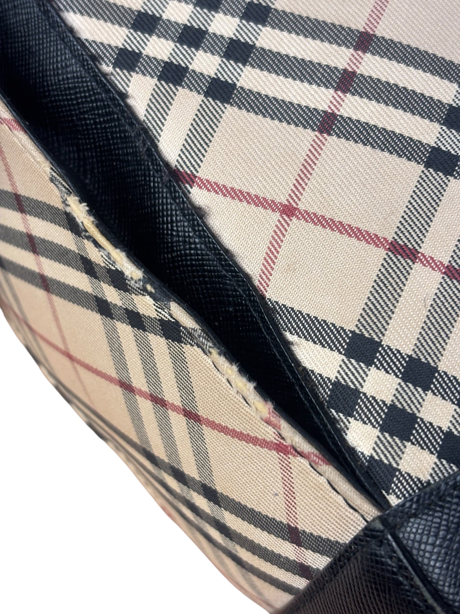Burberry Vintage Nova Check Shoulder Bag