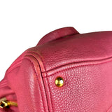 Miu Miu Pink Leather 2Way Tote Bag