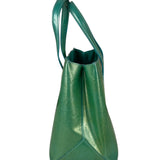 Louis Vuitton Vintage Teal Monogram Vernis Wilshire PM Tote