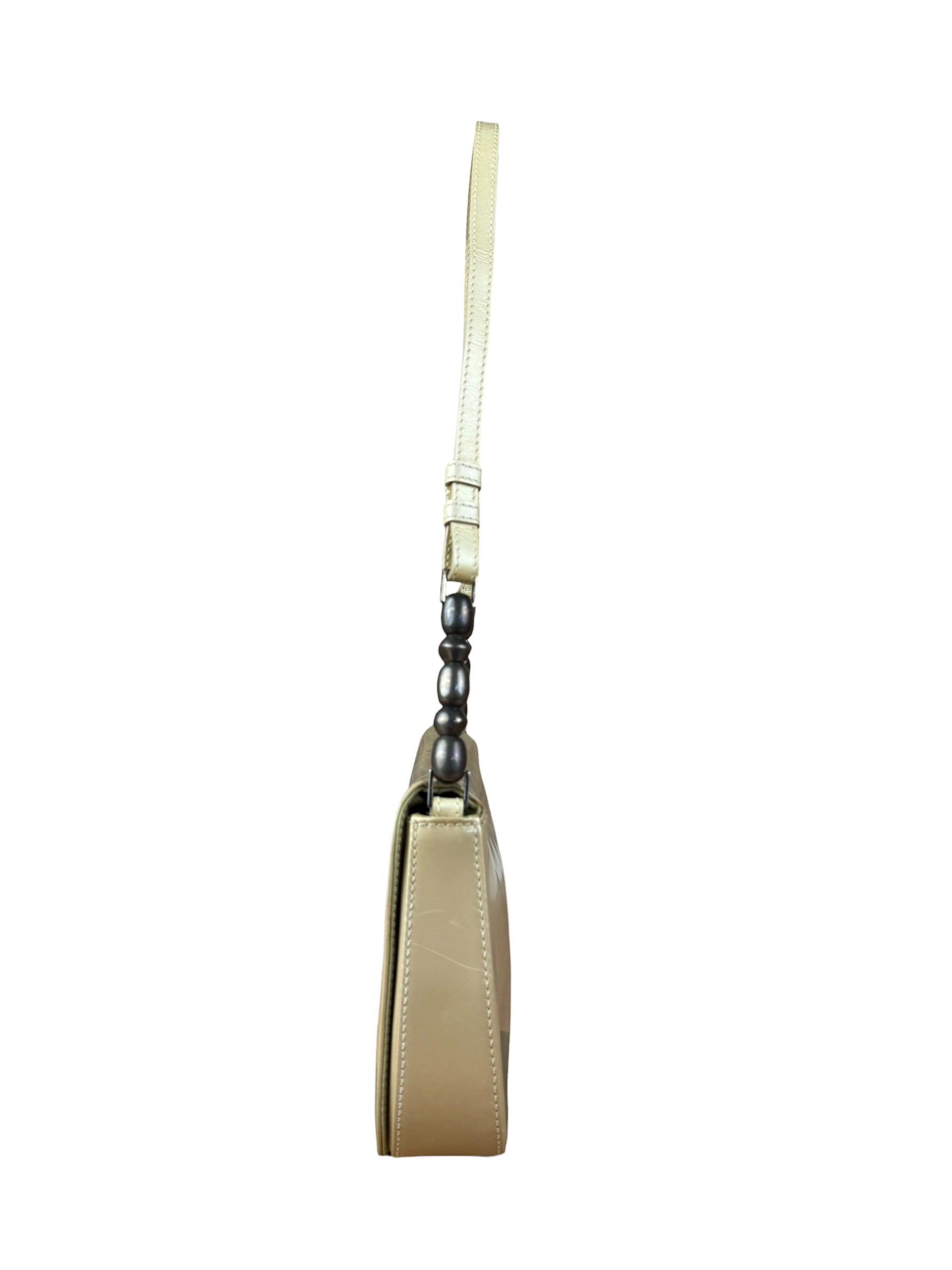 Christian Dior Vintage Patent Leather Malice Shoulder Bag