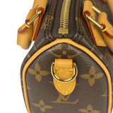 Louis Vuitton Monogram Nano Speedy Two-Way Bag