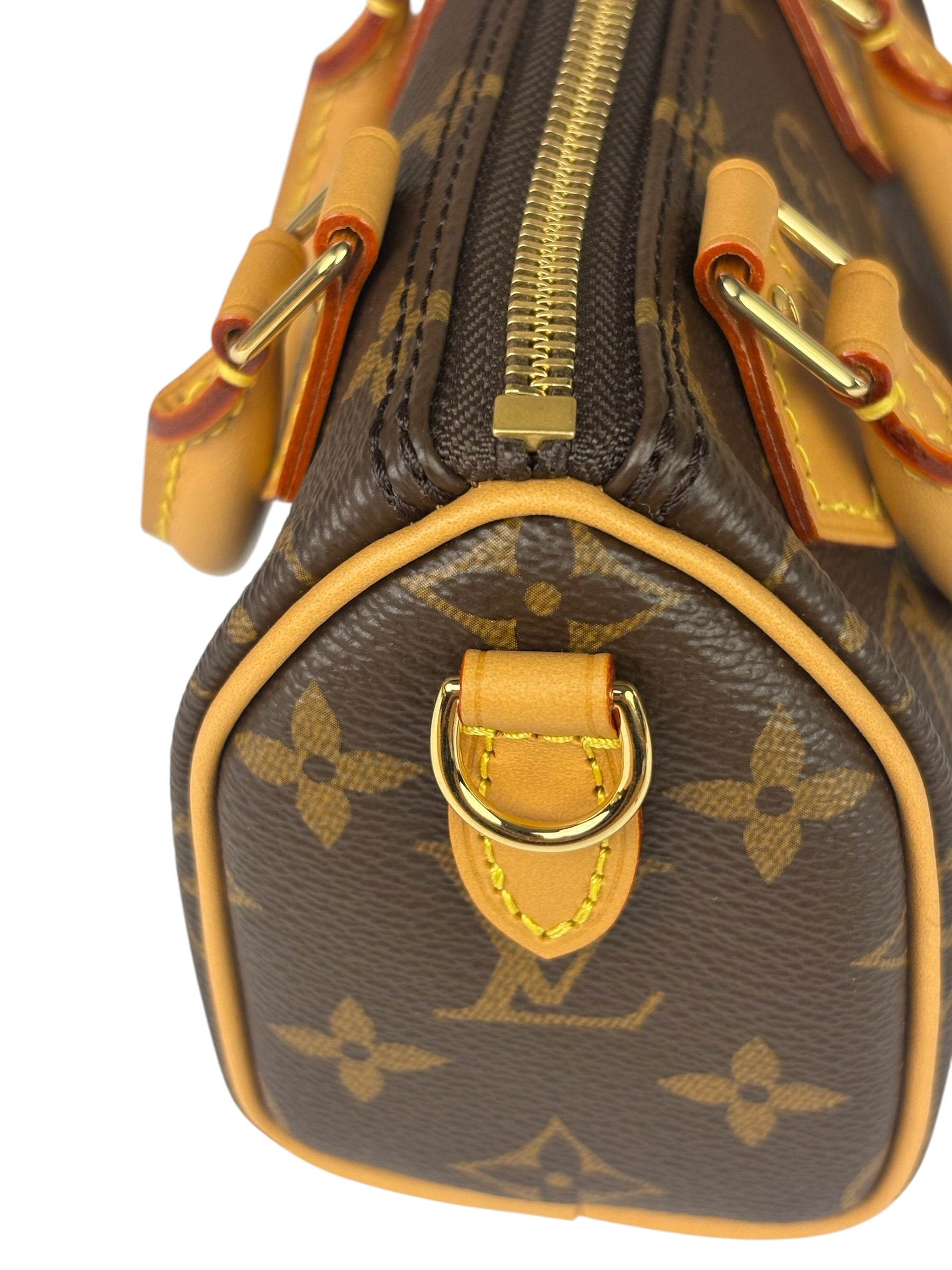 Louis Vuitton Monogram Nano Speedy Two-Way Bag