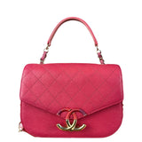 Chanel Pink Caviar Paris Cuba Thread Around Flap Bag 2018