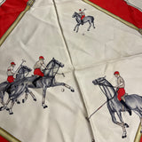Gucci Vintage Polo Silk Scarf