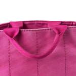 Prada Pink M Canapa Canvas Tote