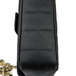 Chanel Black Satin Chocolate Bar Mini East-West Flap Bag