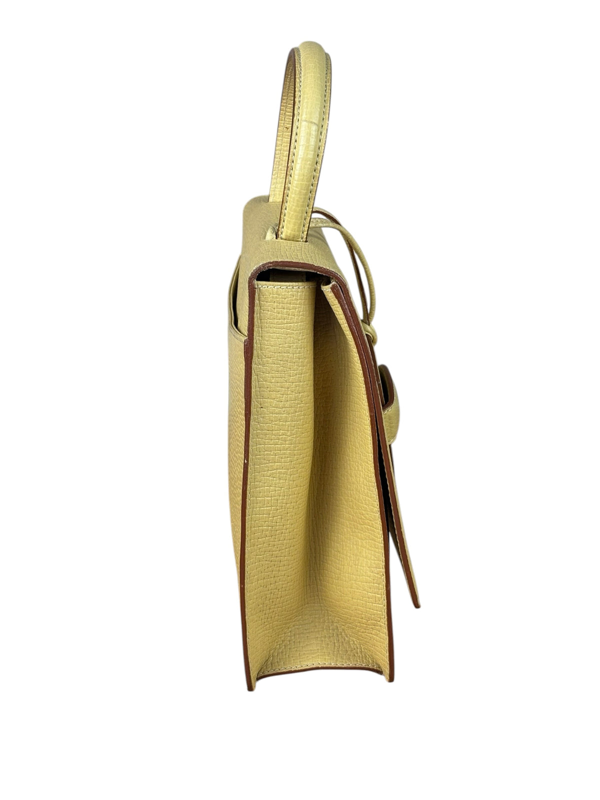 Loewe Muted Yellow Barcelona Two-Way Bag