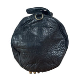 Alexander Wang Black Leather Rocco Duffel Line Shoulder/HandBag