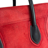 Celine Suede Luggage Phantom Tote Bag