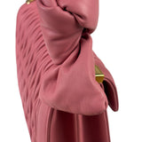 Miu Miu Pink Confidential Nappa Matelassè Leather Shoulder Bag