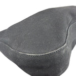 Prada Vintage Black Canvas Shoulder Bag