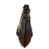 Gucci GG Canvas Bamboo Horsebit Amalfi Hobo