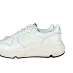 Golden Goose White Running Sole Sneakers