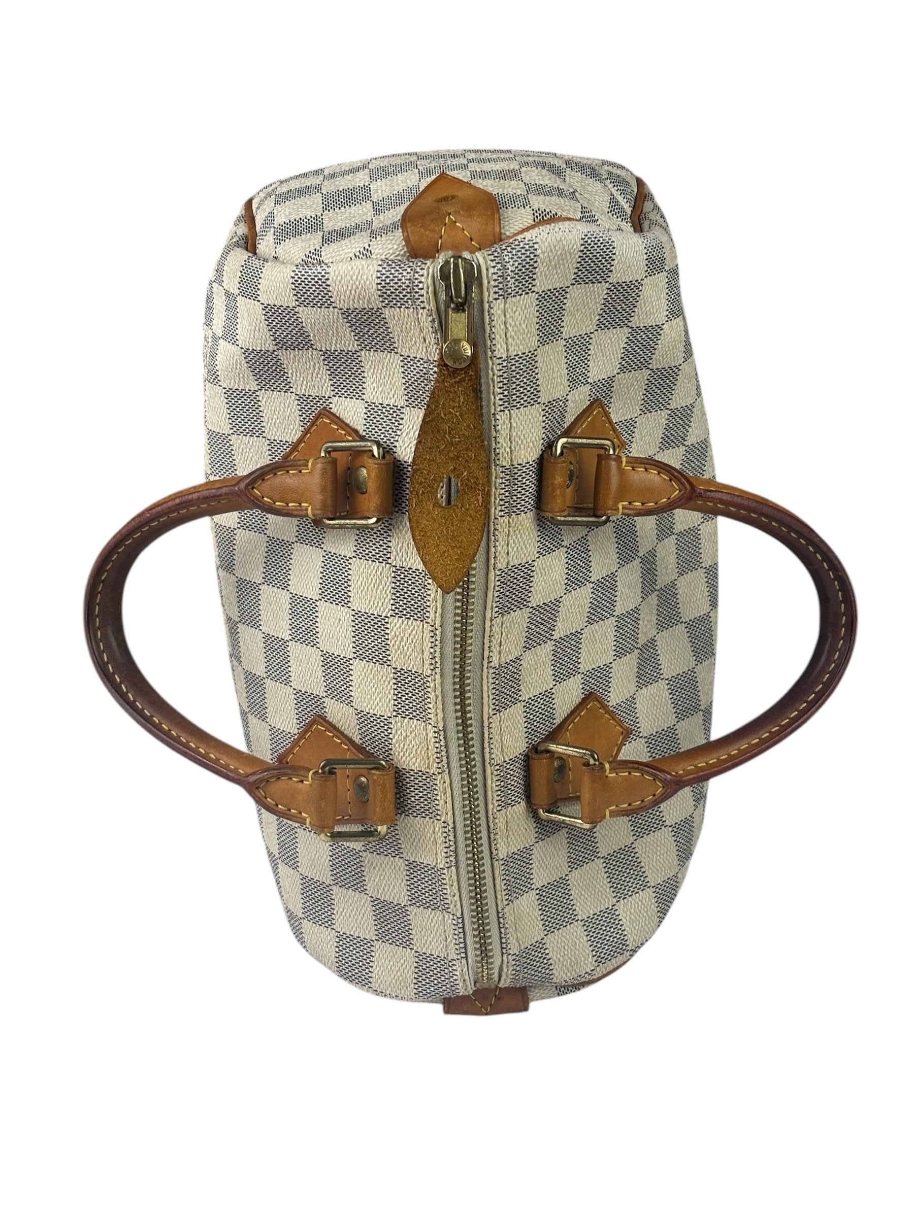 Louis Vuitton Diamier Azur Speedy 25