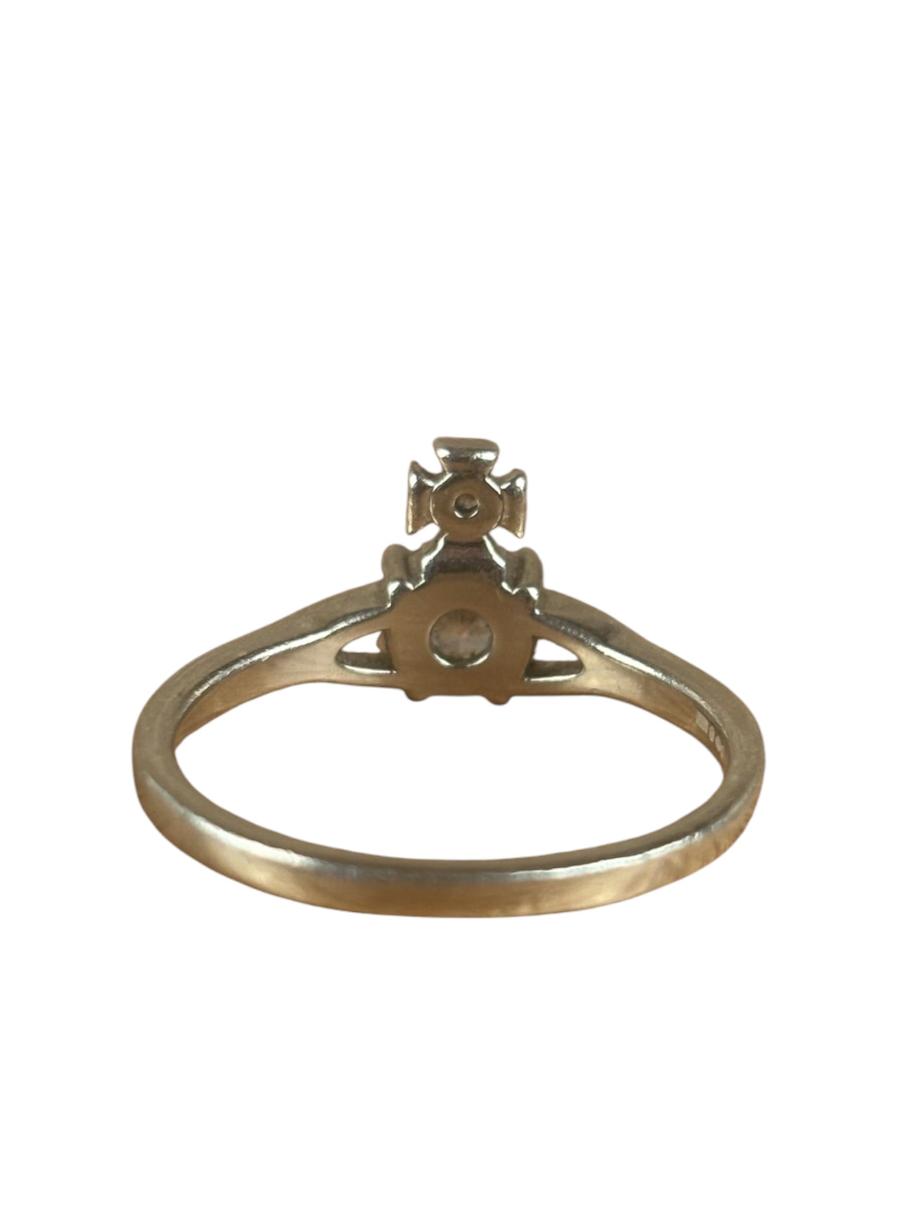 Vivienne Westwood Silver Bas Relief Ring