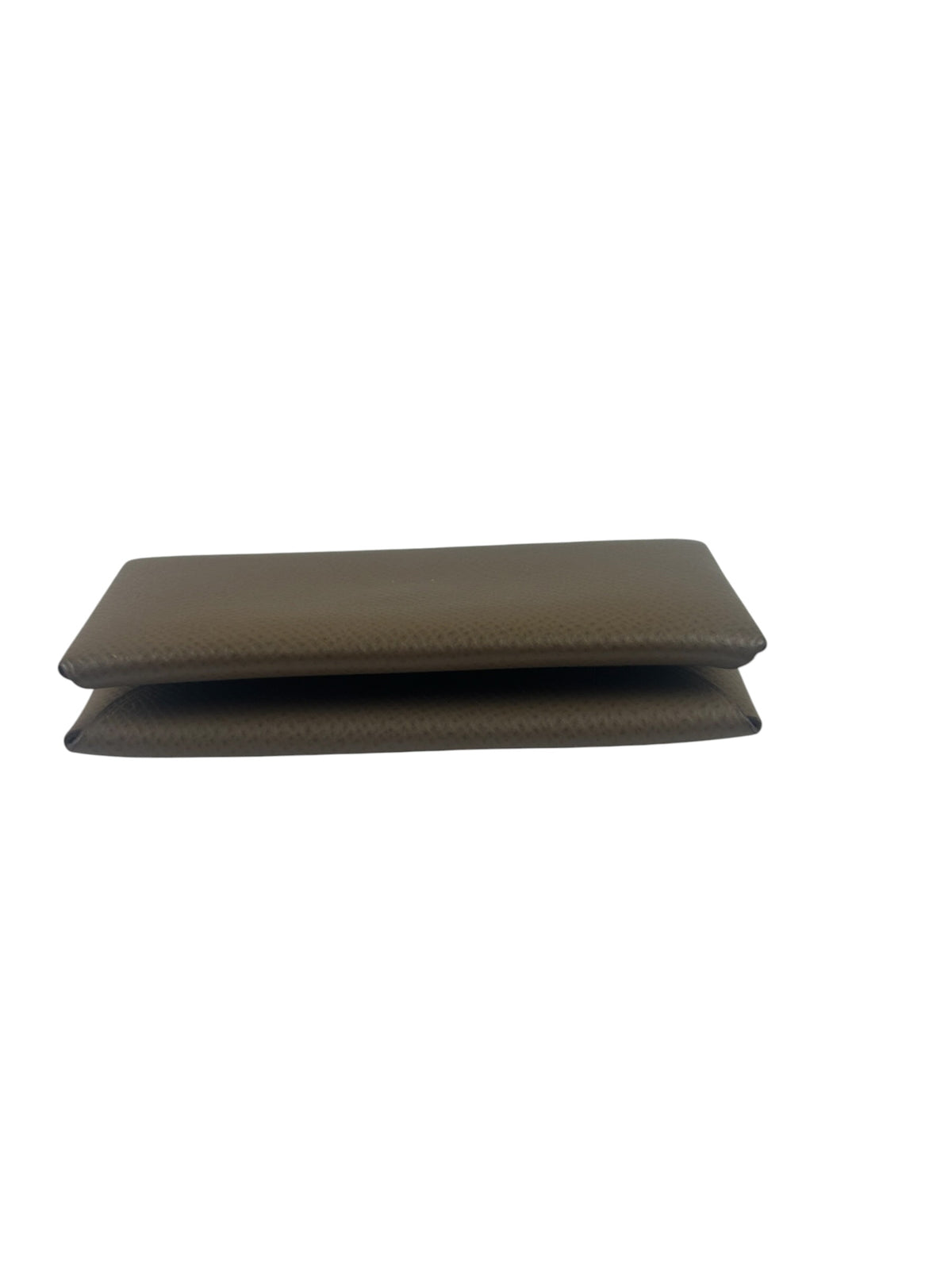 Hermes Beige Leather Calvi Coin Holder