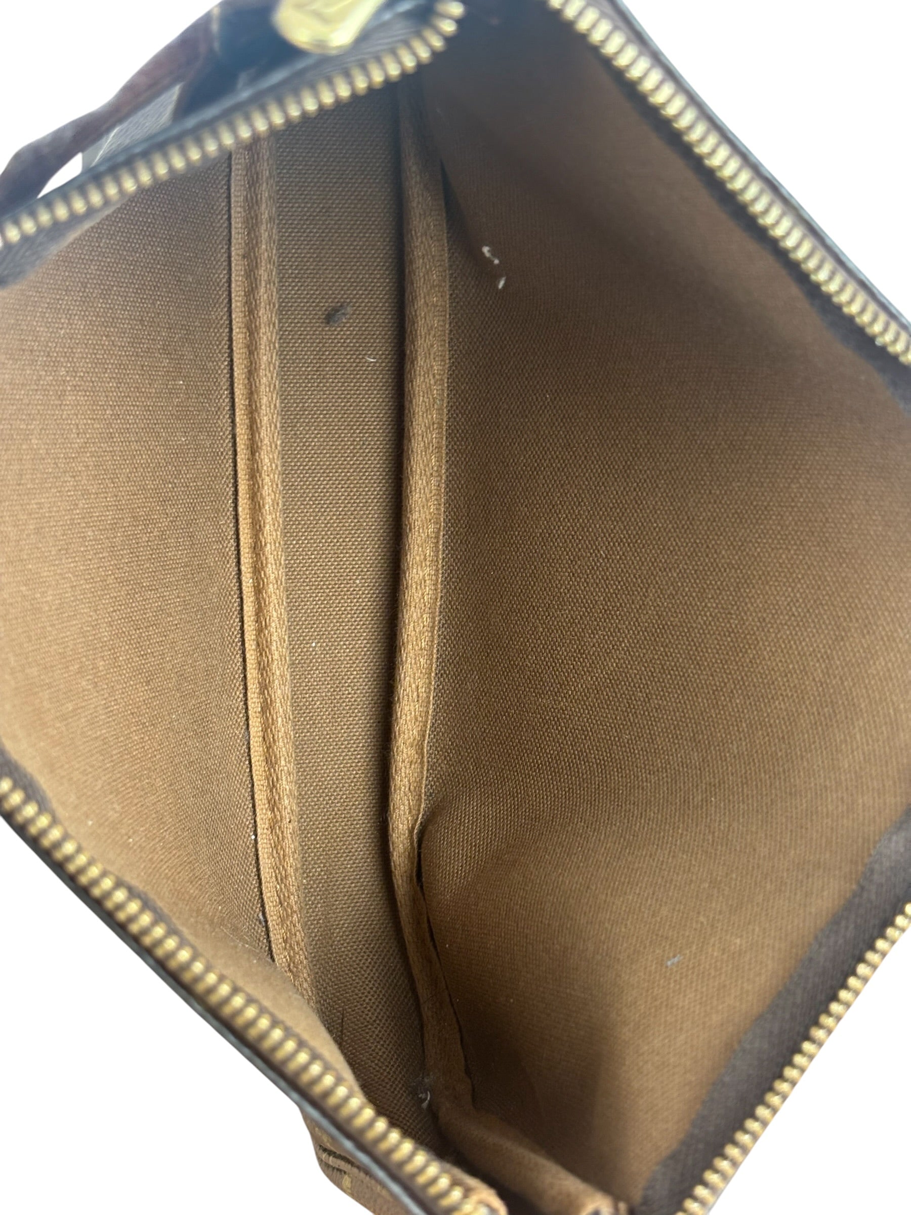 Louis Vuitton Leather Monogram Pochette