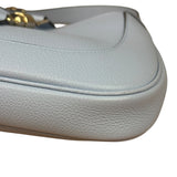 Gucci Jackie 1961 Hobo Bag Light Blue Grained Leather
