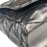 Louis Vuitton Black Quilted Lambskin Chain Flap Bag