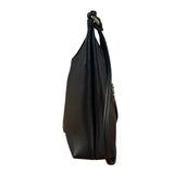 Chrome Hearts Leather Viv Silver Dagger Shoulder Bag