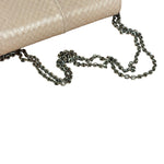 Fendi Pink Python Flower Studded Mini Chain Shoulder Bag