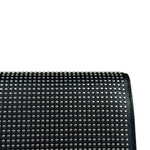 Yves Saint Laurent Black Calfskin Studded Lutetia Flap Clutch