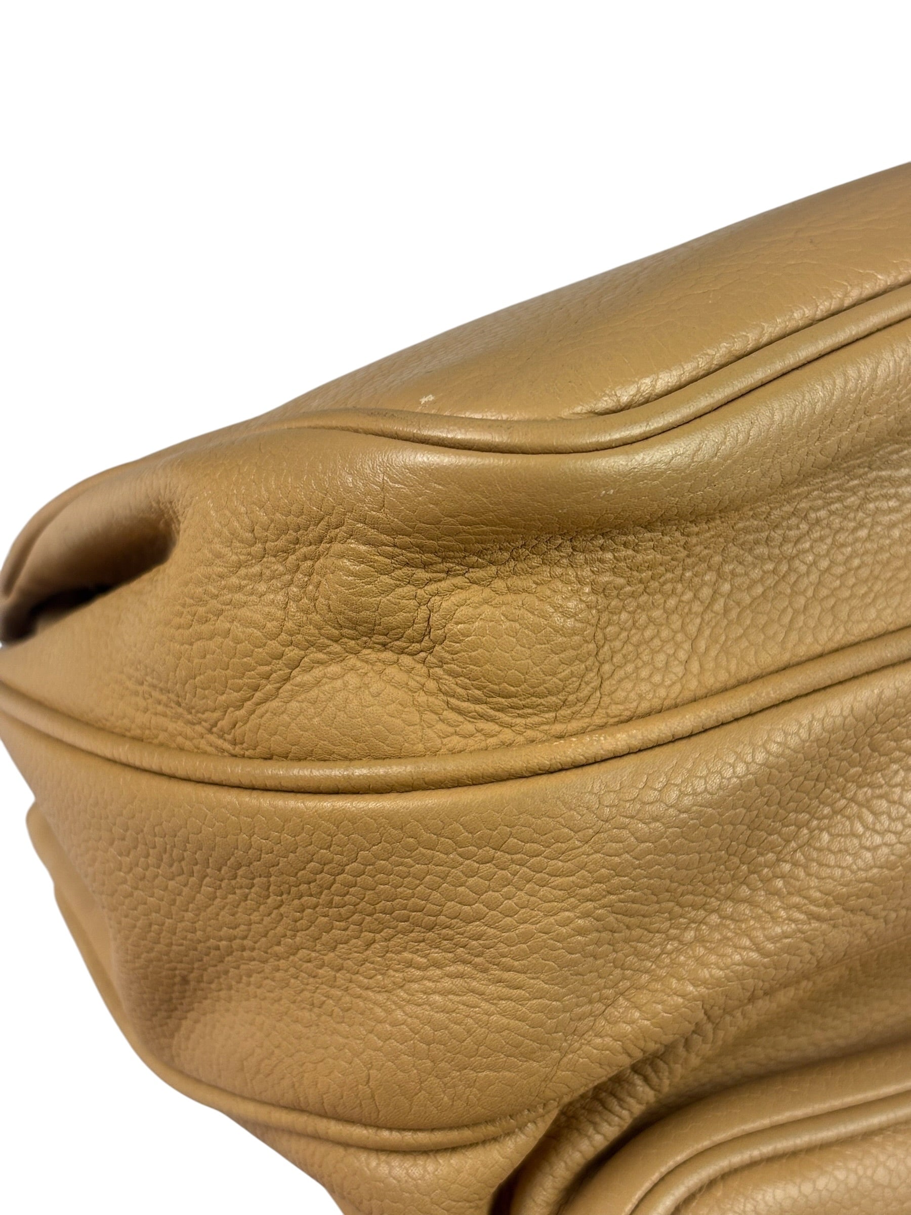 Chanel Beige Leather Reissue Accordion Shoulder Bag 2003