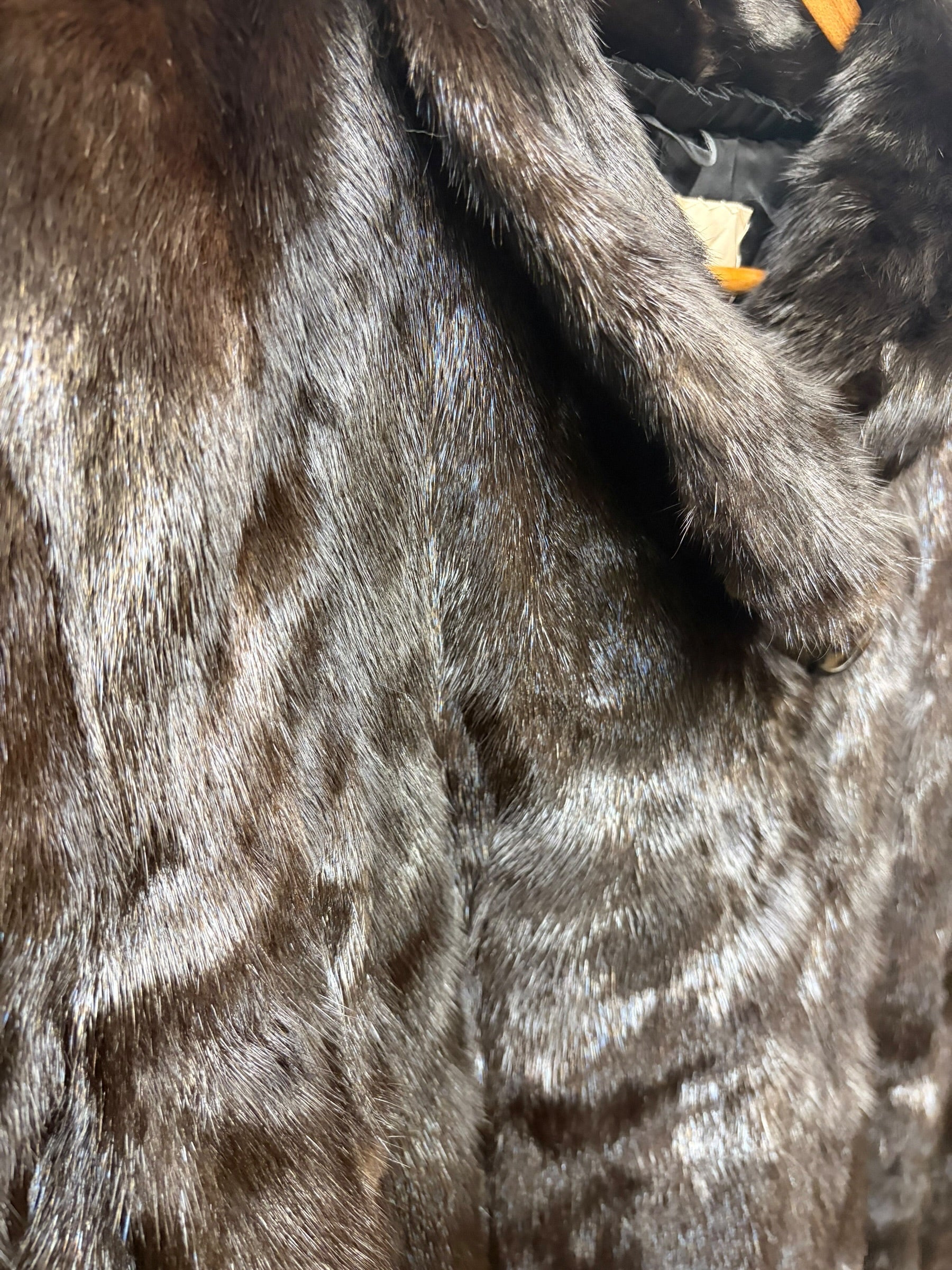 Vintage Brown Malvoise Mink Fur Coat
