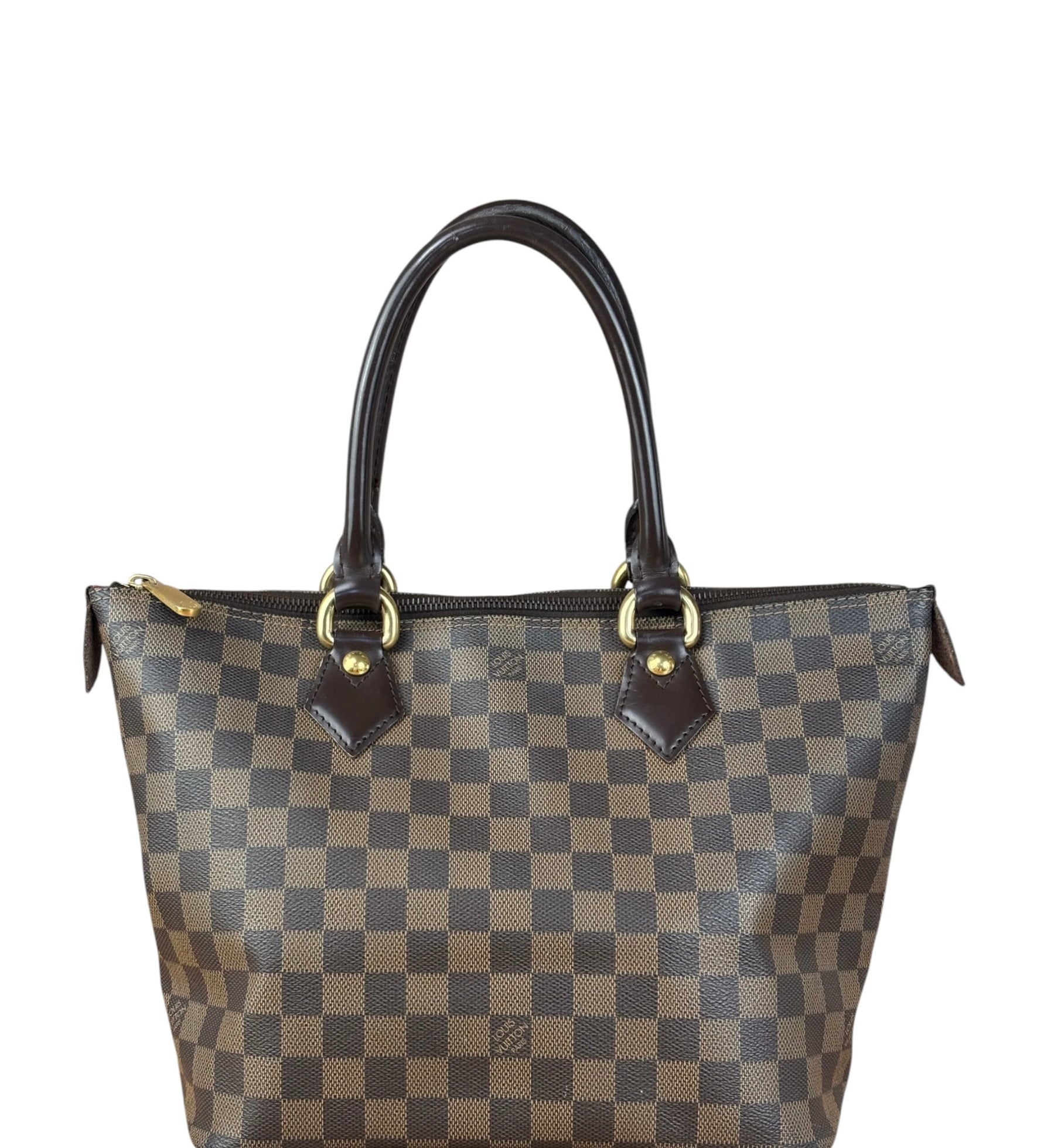 Louis Vuitton Saleya Damier Ebene Shoulder Bag
