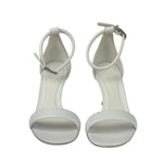 Alexander McQueen White Arc Calfskin Sandal