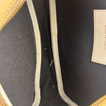 Versace Pastel Yellow Leather Logo Print Belt Bag