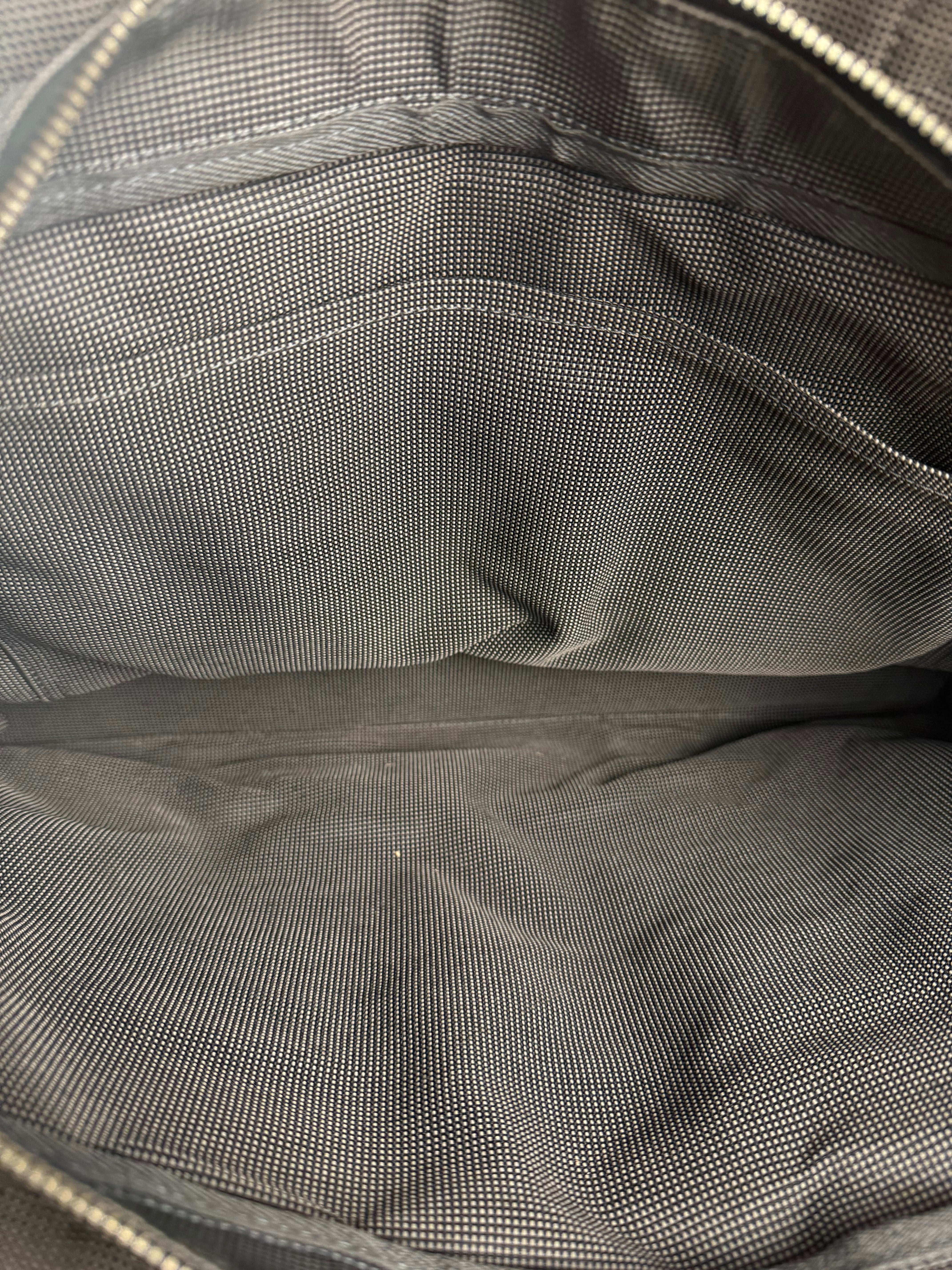 Hermes Herline Canvas Tote Grey