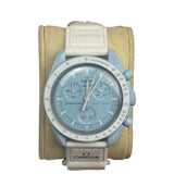 Omega X Swatch Baby Blue Speedmaster
