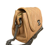 Chanel Beige Bijoux Accordion Flap Bag 2008