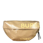 Beige Burberry Horseferry Large Beltbag