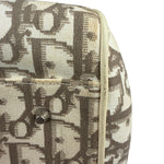 Christian Dior Vintage Monogram Flower Frame Satchel Hand Bag