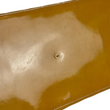 Chanel Vintage Patent Chocolate Bar Bowler Bag