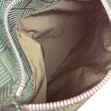 Bottega Veneta Green Nylon/Mesh Intrecciato Belt Bag