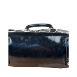 Coach Vintage Trim Leather Hand Drawn Scarf Print Satchel Two-Way Bag