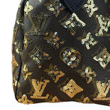 Louis Vuitton Gold Sequins Monogram Speedy Eclipse 30