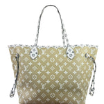 Louis Vuitton Olive Green/Beige Monogram Giant Neverfull MM