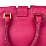 Saint Laurent Classic Y Cabas Fuchsia 2Way Handbag