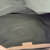 Gucci White Leather GG Green/Red Stripe Backpack