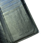 Bottega Veneta Black Intercciato Long Wallet