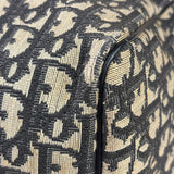 Christian Dior Vintage Black Trotter Boston Bag