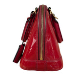 Louis Vuitton Red Monogram Vernis Alma bb