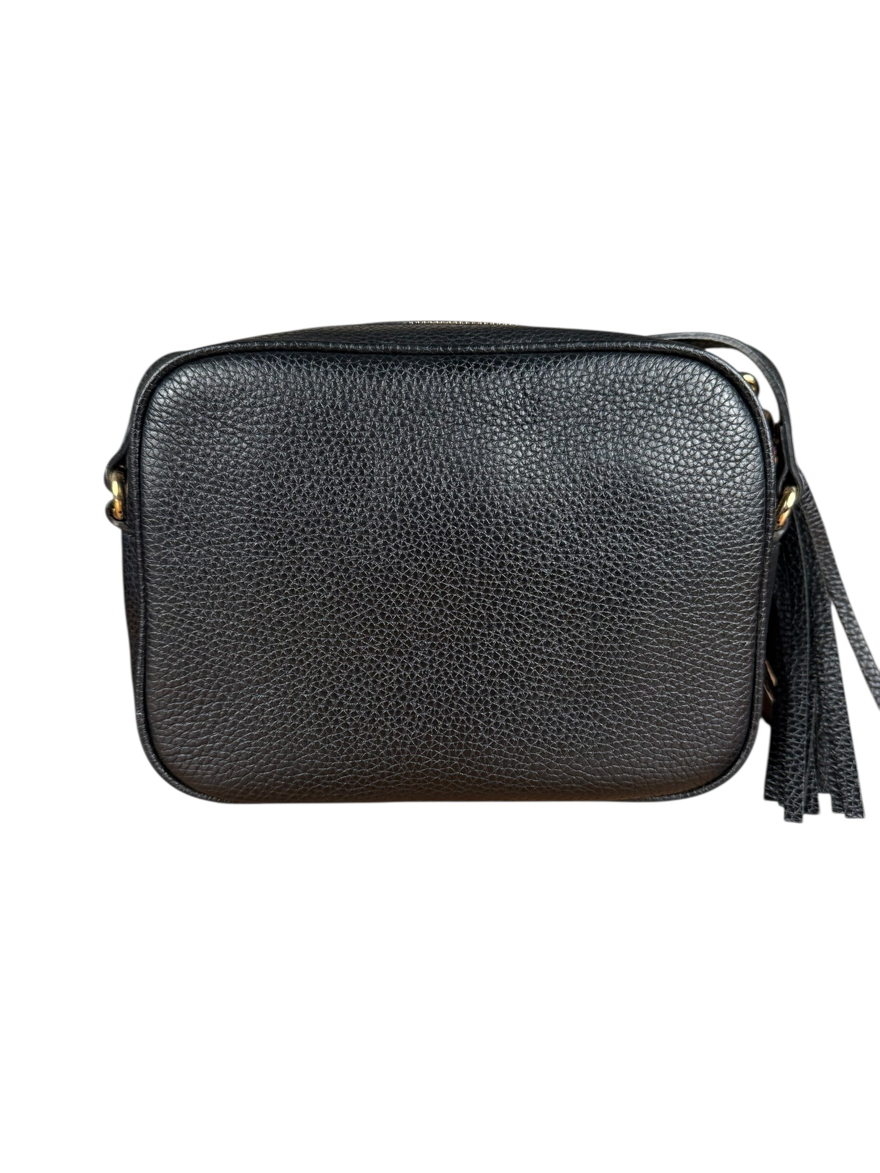 Gucci Black GG Camera Crossbody Bag