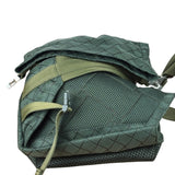 Bottega Veneta Green Nylon/Mesh Intrecciato Belt Bag