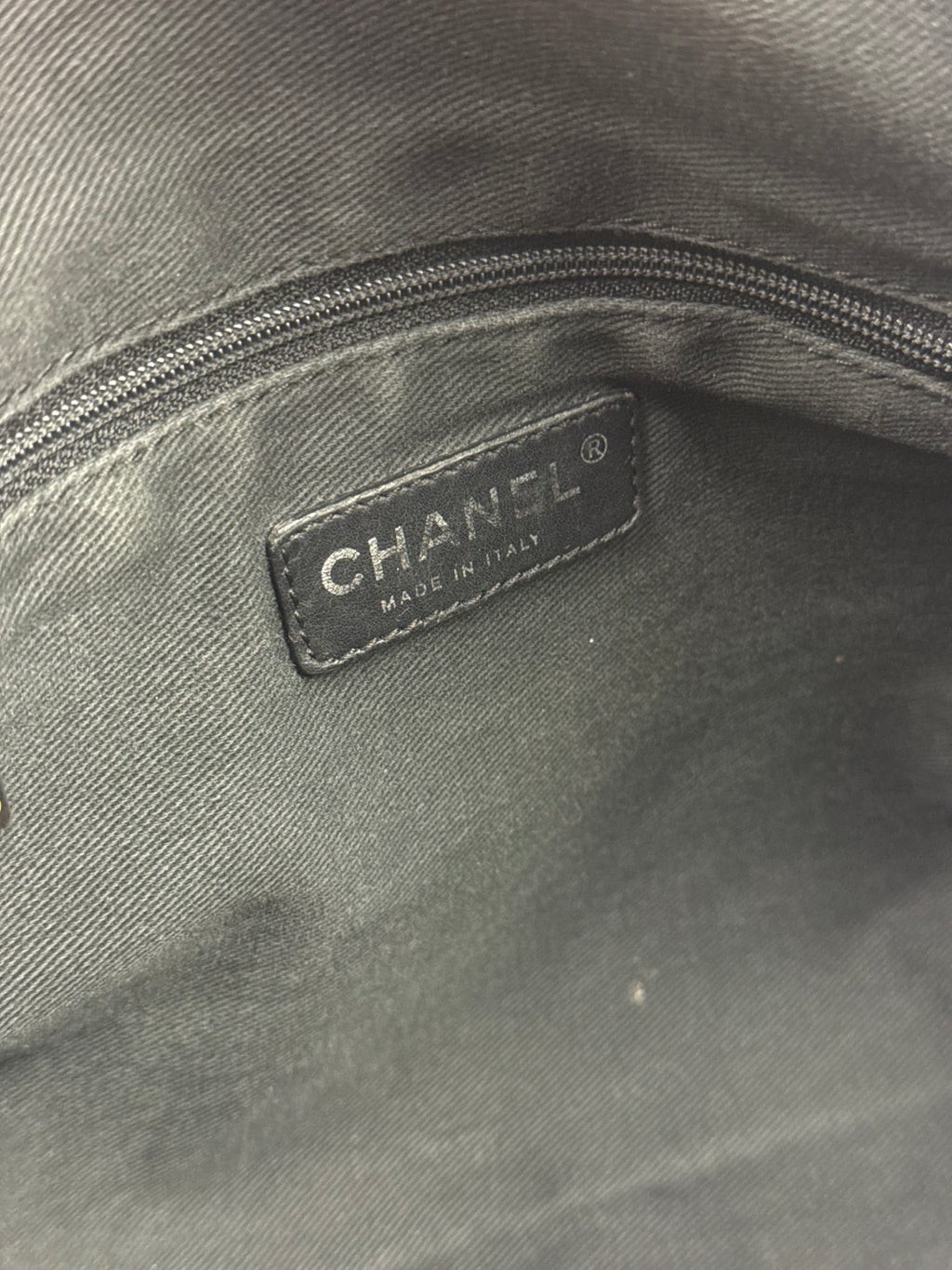 Chanel Black Quilted Leather Wild Stitch Handbag 2005