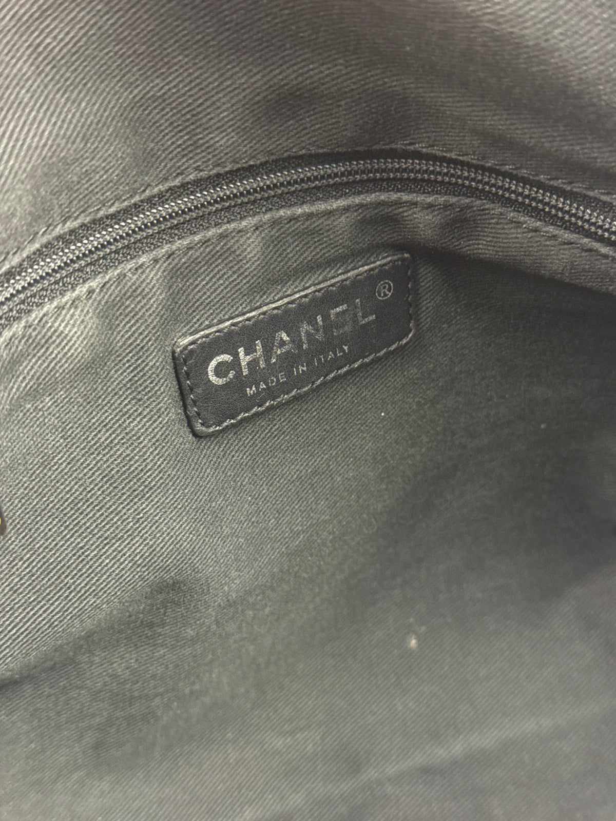 Chanel Black Quilted Leather Wild Stitch Handbag 2005